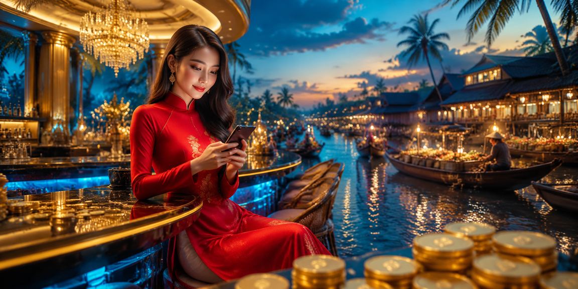 Cô gái áo dài chơi baccarat tại Cần Thơ – giao diện tiếng Việt nb1